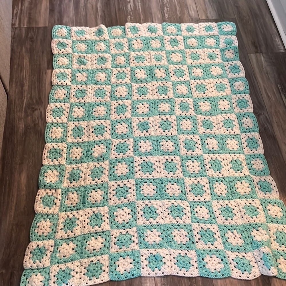 Granny Square Afghan